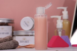 Flacon en plastique transparent de 50 ml (PP 18)-3