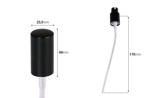 PP18-Aluminiumpumpe mit cremefähigem Deckel (Infusion)-2