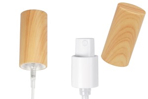 Spray PP18/410 en plastique en version bois avec ressort externe adapté à l'huile aqueuse (injection)-εικόνα_προϊοντική