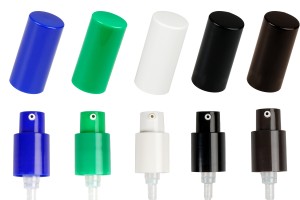 Pompe en plastique PP18/410 avec ressort externe adaptée à la crème-εικόνα_προϊοντική