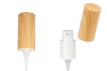 Pompë plastike PP18/410 në dizajn druri me susta të jashtme e përshtatshme për krem (injeksion) Pompë plastike PP18/410 në dizajn druri me susta të jashtme e përshtatshme për krem (injeksion)-immagine_prodotto