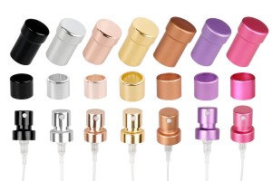 Set vaporisateur avec bouchon pour flacons de parfum 15 mm avec fermeture de sécurité à sertir-1
