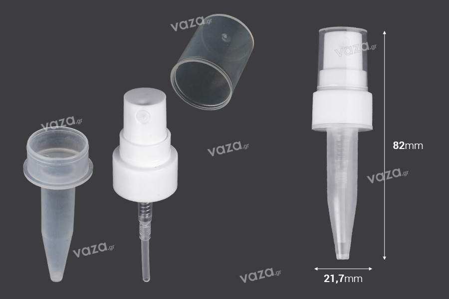 Flacon testeur avec spray 2 ml en plastique - 50 pcs