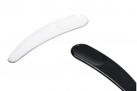 Spatule pour crème en plastique (PP) 54,5 mm de couleur blanche ou noire - 50 pcs