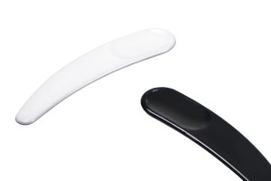 Spatola per plastica crema (PP) 54,5 mm di colore bianco o nero - 50 pz-εικόνα_προϊοντική