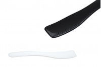 Spatula 62.6 mm plastike (PP) në ngjyrë të zezë ose të bardhë për krem - 50 copë