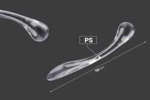 Plastikspachtel für Cremes (PS) 70 mm transparent - 50 Stk-2