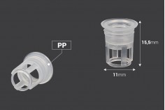 Flow Controller - PP18 Neck Essential Oil Bottle Strainer - 50pcs
