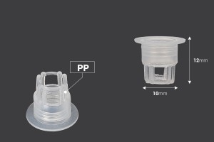 Regolatore di flusso - scolapiatti per bottiglie di siero 1020-70-0 - 50 pz-2