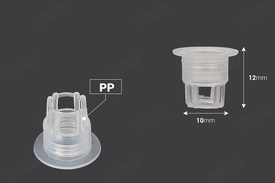 Regolatore di flusso - scolapiatti per bottiglie di siero 1020-70-0 - 50 pz Regolatore di flusso - scolapiatti per bottiglie di siero 1020-70-0 - 50 pz-εικόνα_διαστάσεις