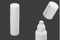 Μπουκάλι 100 ml πλαστικό με αντλία κρέμας (PP20) και καπάκι