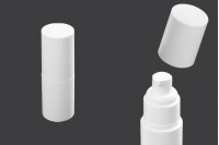Flacon en plastique de 30 ml avec pompe à crème (PP20) et couvercle