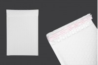 Enveloppes à bulles d'air aux dimensions 14x23  cm en blanc mat - 10 pcs
