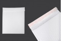 Enveloppes à bulles d'air aux dimensions 20x25  cm en blanc mat - 10 pcs