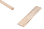 Sticks rattan 3x300 mm για αρωματικά χώρου - 100 τμχ