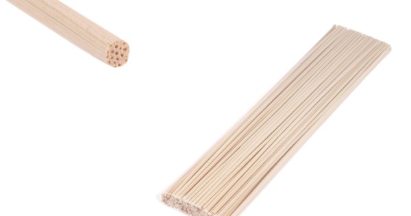 Safety Stick Rattan Sticks rattan 3x300 mm για αρωματικά χώρου - 100 τμχ