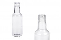 Miniatur-Glasflasche 50 ml
