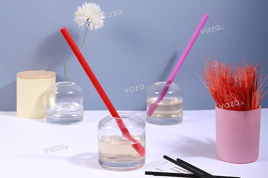 Γυάλινο διακοσμητικό δοχείο 250 ml για αρωματικό χώρου ή λουλούδια