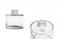 Flacon cylindrique en verre de 100 ml adapté au parfum d'ambiance