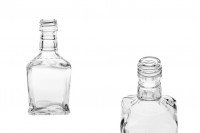 Glasflasche 50 ml für Likör - 6 Stk