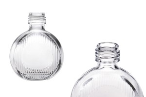 Glasflasche 50 ml (PP24) in runder Form - 6 Stk-1
