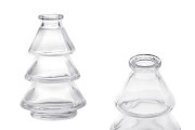 Glass bottle 100 ml in the shape of a tree - 6 pcs