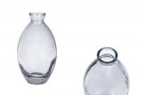 Glass bottle 200 ml in gray color for room fragrance
