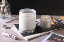 100 ml frosted glass jar with aluminum cap and inner liner - 6 pcs 100 ml frosted glass jar with aluminum cap and inner liner - 6 pcs