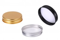 Aluminum lid for glass jars 60 ml in various colors - 6 pcs