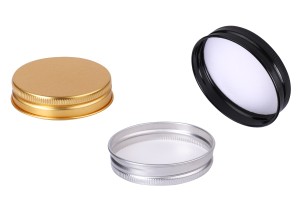 Couvercle en aluminium pour bocaux en verre 60 ml en différentes couleurs - 6 pcs-εικόνα_προϊοντική