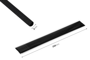 Bâtonnets en fibre 3x250 mm (souples) pour diffuseurs à roseaux, disponibles en différentes couleurs - 10 pcs-2