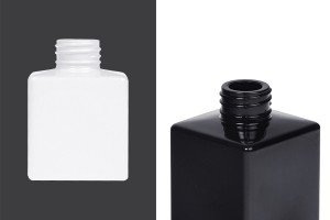 Glasflasche 100 ml (PP28) eckig geeignet für Raumduft in verschiedenen Farben-1