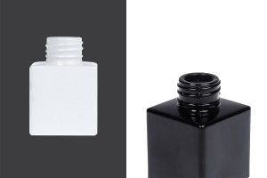 Flacon en verre 50 ml (PP28) carré de couleur blanche ou noire adapté au parfum d&#39;ambiance-εικόνα_προϊοντική