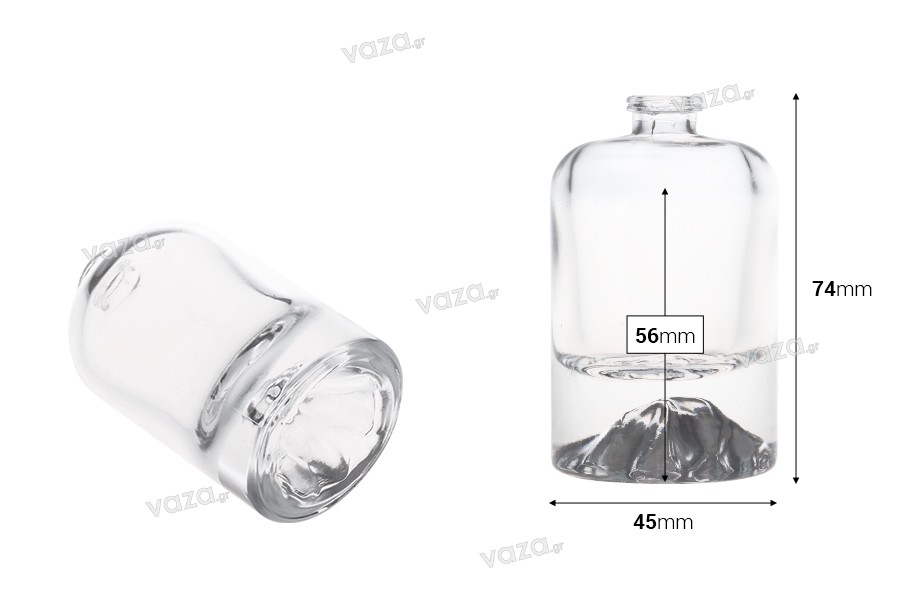 Μπουκάλι αρωμάτων 30 ml πολυτελείας με κλείσιμο ασφαλείας crimp 15 mm