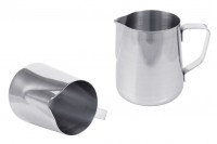 Σκεύος ανοξείδωτο (inox) 350 ml με διαβάθμιση και χερούλι