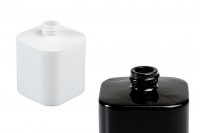 Luxury glass perfume bottle 30 ml (PP 15) in black or white 