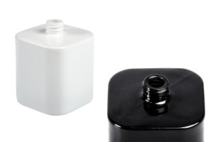 Luxus-Parfümflasche aus Glas 50 ml (15/400) in Schwarz oder Weiß-εικόνα_προϊοντική