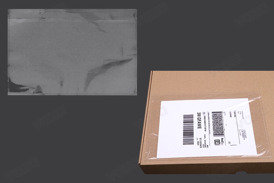 Selbstklebende Hüllen für Kurierbegleitpapiere (Packliste) 270x180mm - 100 Stk-εικόνα_σύνθεση