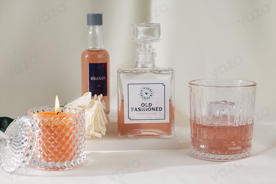 Bouchon en verre carré F 19.5 Bouchon en verre carré F 19.5-photo_groupe