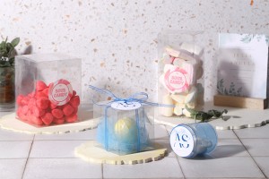 Transparente PET-Verpackungsbox 90x90x90 mm - 50 Stk-3