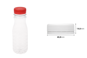 Bouchon de sécurité 38/33 en plastique pour bouteilles-εικόνα_διαστάσεις