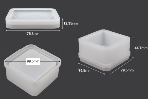 Silicone mold in square shape for epoxy resin-εικόνα_διαστάσεις