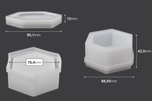 Silicone mold in square shape for epoxy resin-dimensioni_immagine