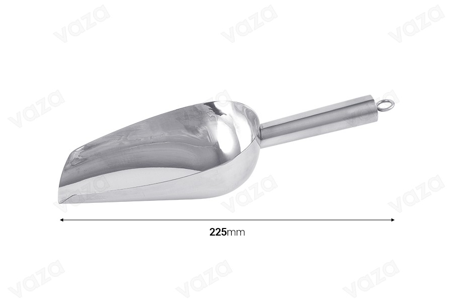 Pelle en acier inoxydable - 22,5 cm de long Pelle en acier inoxydable - 22,5 cm de long-photo_dimensions