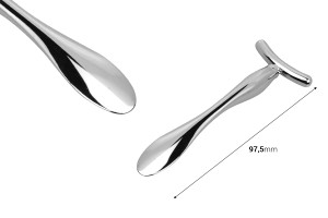 Outil - spatule en métal pour soins du visage et massage-εικόνα_διαστάσεις