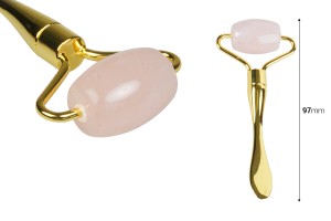 Σπάτουλα μεταλλική με roller περιποίησης και μασάζ προσώπου-εικόνα_διαστάσεις