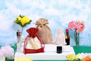 Sac en toile de jute 130x180 mm de couleur naturelle - 25 pcs-6