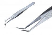 Pinzette: pinzette in acciaio inossidabile lunghe 120 mm