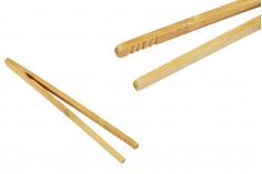 Λαβίδα - τσιμπίδα bamboo μήκους 180 mm - 6 τμχ