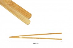 Tongs - bamboo tweezers 180 mm long - 6 pcs